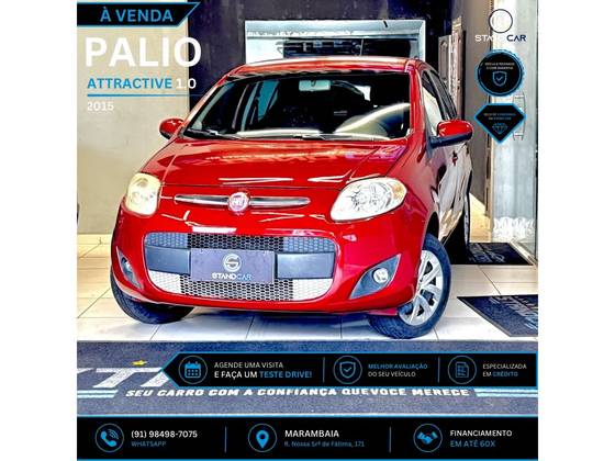 FIAT PALIO 1.0 MPI ATTRACTIVE 8V FLEX 4P MANUAL FIAT PALIO 1.0 MPI ATTRACTIVE 8V FLEX 4P MANUAL